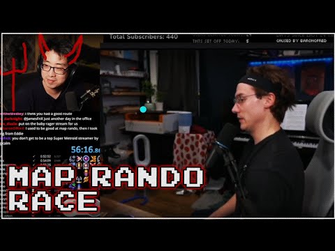 Are People SCARED?! | Map Rando Race | Super Metroid