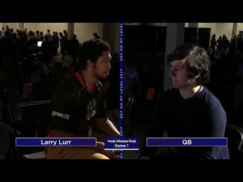 Larry Lurr vs QB - GOML 2017 - Wii U Pools