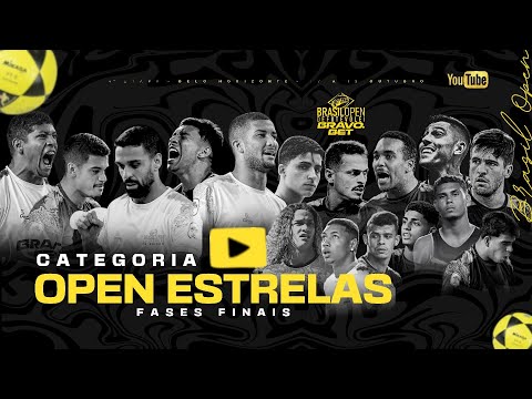 AO VIVO: BRASIL OPEN DE FUTEVÔLEI BRAVO.BET - OPEN ESTRELAS | FASES FINAIS