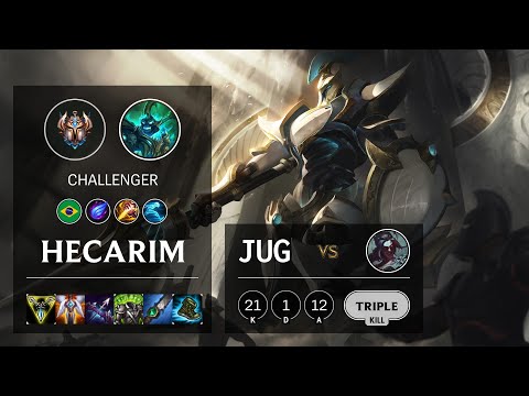 Hecarim Jungle vs Kayn - BR Challenger Patch 10.19