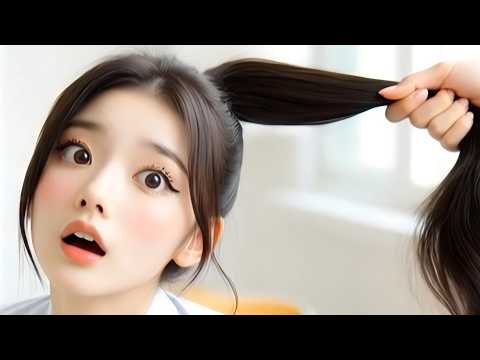 long hair pulling AI videos