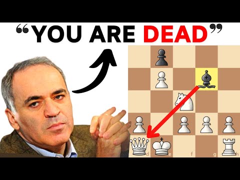 Garry Kasparov's Strategy To PUNISH Bg4 Pins