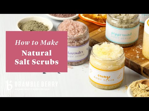 Natural Salt Scrub Kit