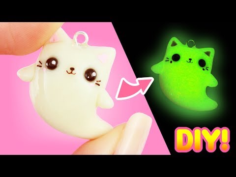 DIY Ghost Kitten - GLOWS in the Dark! | KAWAII FRIDAY