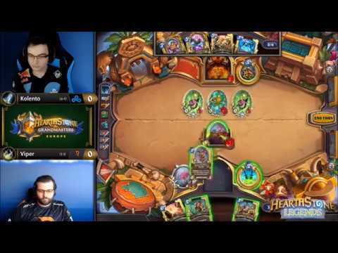Hearthstone Grandmasters Europe~Rise of Shadows~Kolento vs Viper