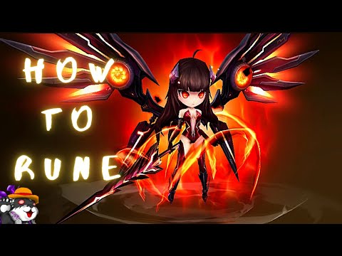 HOW TO RUNE Vanessa (the fire Valkyrja) and how to counter her | Summoners War