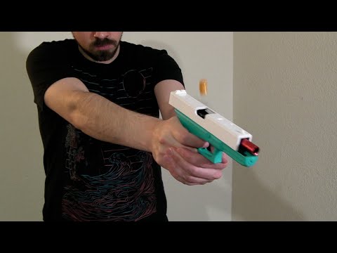 SF Blowback Shell Ejecting Nerf Glock18 Review (No gas or battery required)