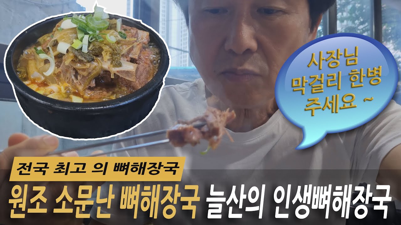 일산 뼈해장국 맛집