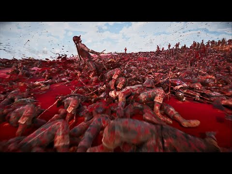 1 million Archers against 1 million WW2 soldiers | UEBS2| Ultimate Epic Battle Simulator 2