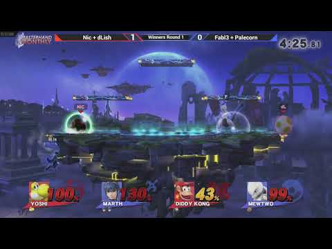 MHM:07-18 [Wii U] - Nic + dLish () vs Fabl3 + Palecorn () - Winners Round 1