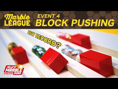 Marble League 2023 Event 4: Block Pushing🐝