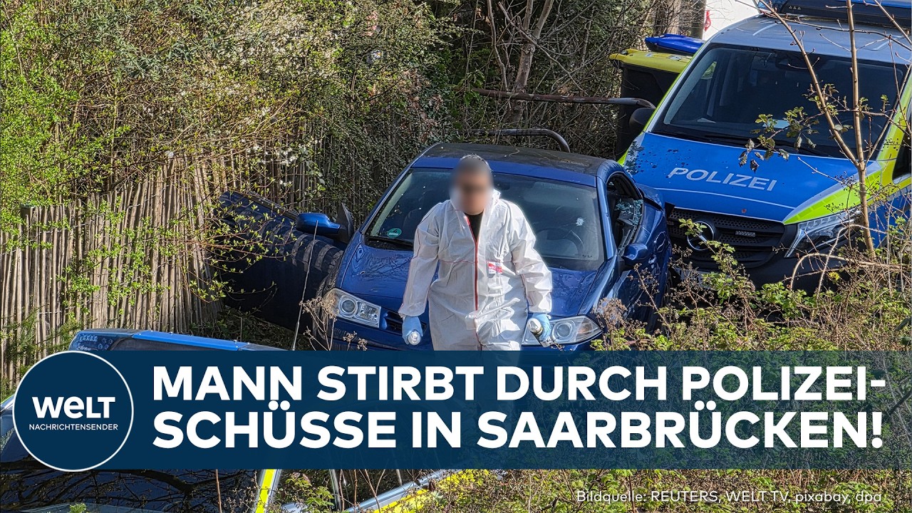 DRAMA IN SAARBRÜCKEN! Polizei schießt auf Auto – ein Toter