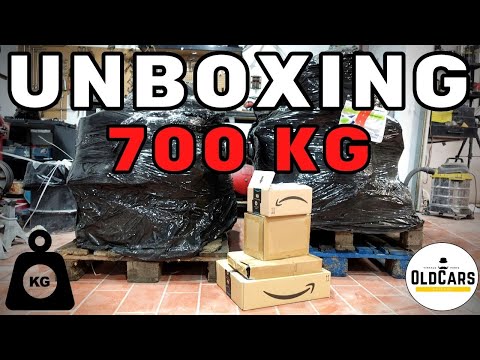 700 kg Unboxing - Vintage Fiat Parts
