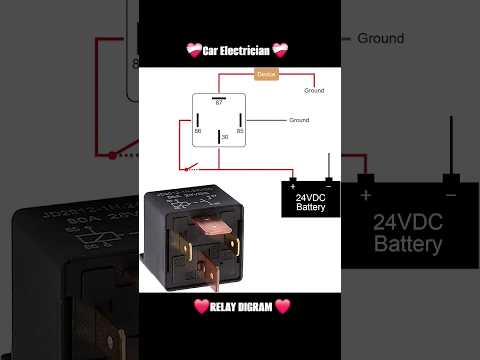 4 pin relay diagram car ||electrican ||#autorepair #viralshort#motivation #contentcreator#shortsfeed