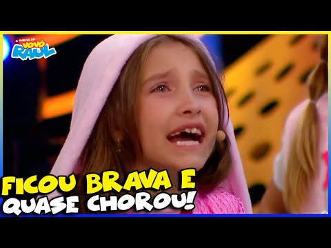 ALICE FICA BRAVA E ABANDONA O PROGRAMA DO VOVÔ RAUL GIL