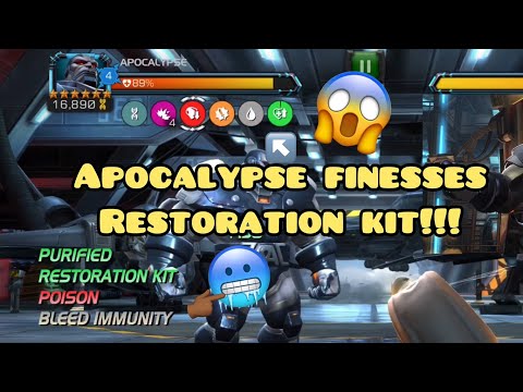 Apocalypse rank 3 restoration kit FINESSE vs V6 3.2