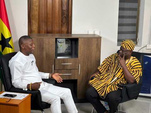 Nathaniel Attoh Sits Down with Sports Minister Kofi Iddie Adams | Joy Sports Link