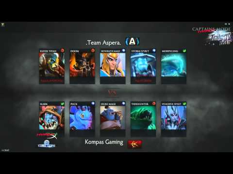 [Super VOD] Kompass Gaming vs Aspera Game 1 & 2 - Trilogy Tour - @DotaCapitalist - 1 / 2