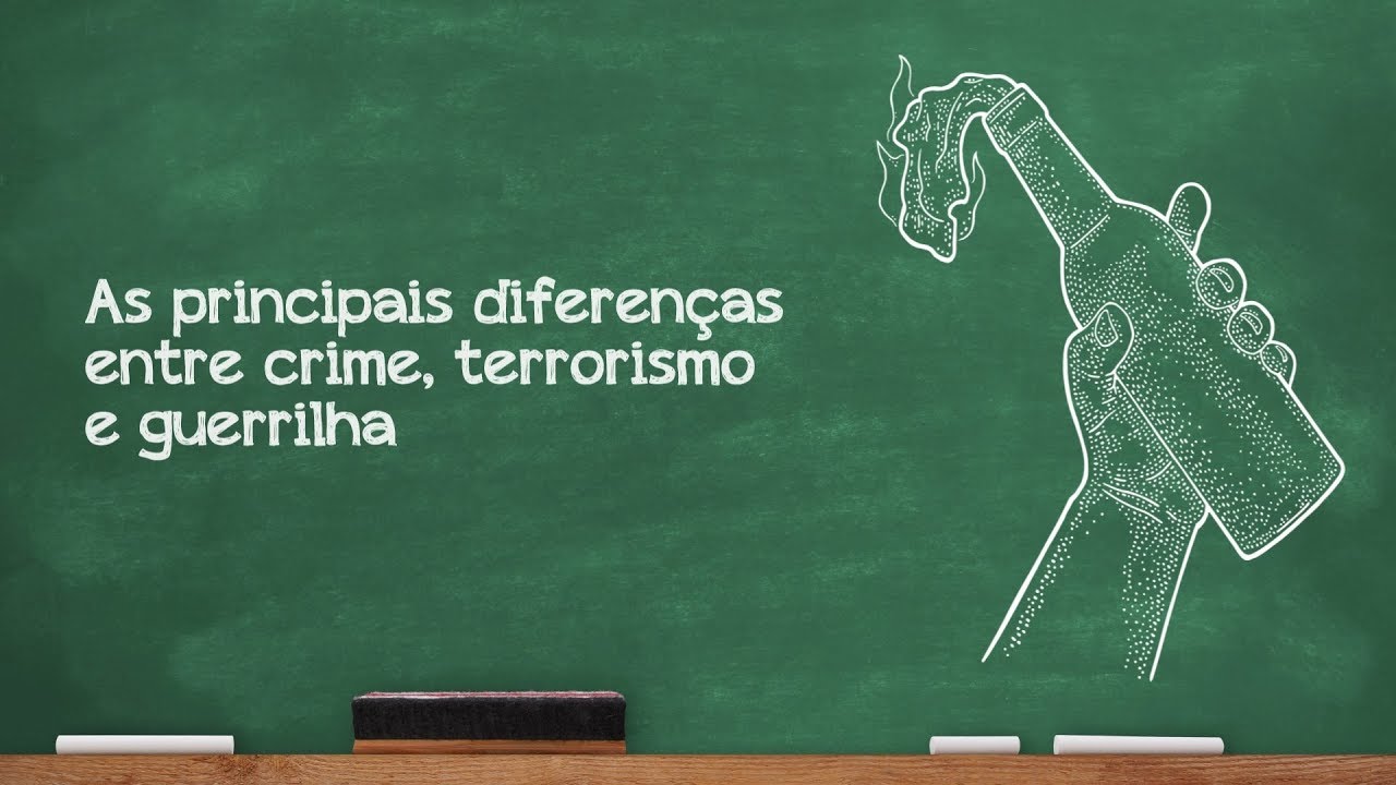 Videoaulas Poliedro | Enem | Diferenças entre crime, terrorismo e guerrilha