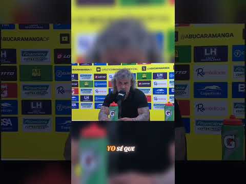 Leonel Álvarez acabó con los rumores de su posible SALIDA del Bucaramanga en esta temporada