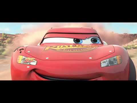Cars - Dum Dum (Music Video) / Lightning McQueen pushes King to the finish line