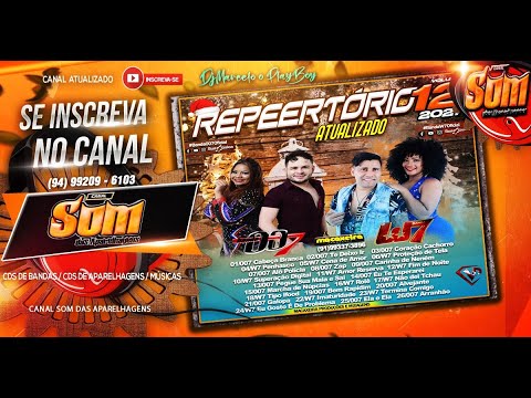 Cd 2021 BANDA 007 E BANDA W7 (Mês de Dezembro Atualizadão) /Canal Som das Aparelhagens