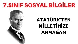 Atatürk'ten Milletimize Armağan