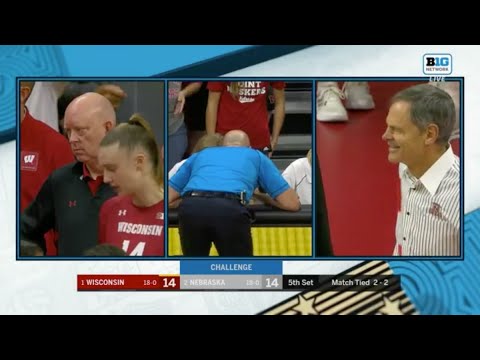 #2 Nebraska vs. #1 Wisconsin Entire Final Point & Review - BTN