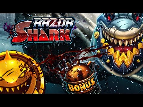 BIGGEST MAX WIN EVER! RAZOR SHARK SLOT 85,000X 🥶😤 #jackpot #slot #casino 