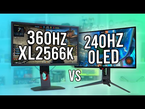 Best 360Hz LCD vs Best 240Hz OLED - BenQ XL2566K Review