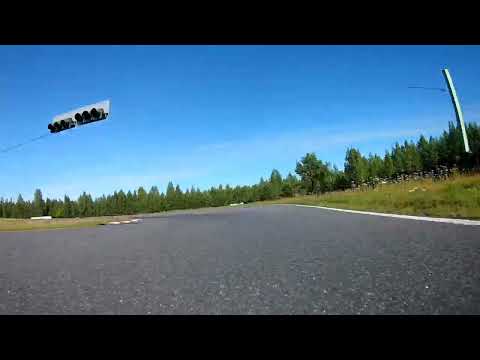 First test with the rebuilt "Intercontinental A /ICA" class kart. Gillard/TM 100cc.