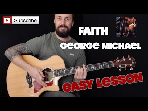 EASY GUITAR LESSON | Faith By George Michael | Super Easy Guitar