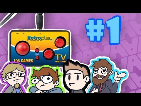 ►Retro PLAY 108 Plug & Play #1 ♦ 108 BUILT IN GAMES ★PLAYING WITH FANS★
