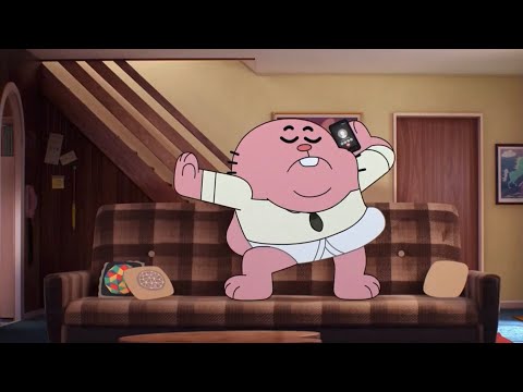richard's important business call. | The Wonderfully Weird World of Gumball