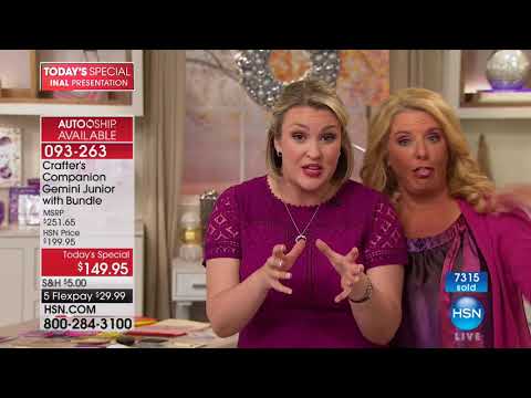 HSN | Crafter's Companion 10th Anniversary 11.06.2017 - 10 PM