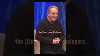 Linus Torvalds Says Linux Developers Are Weird #shorts #linux #programming