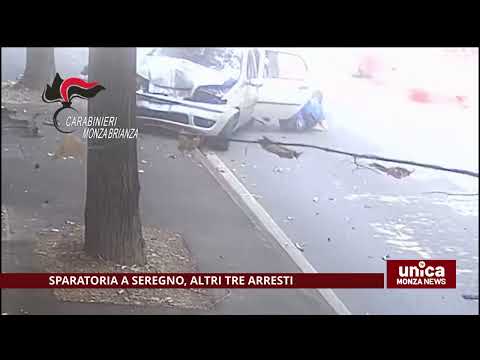 Far west a Seregno, il video della sparatoria