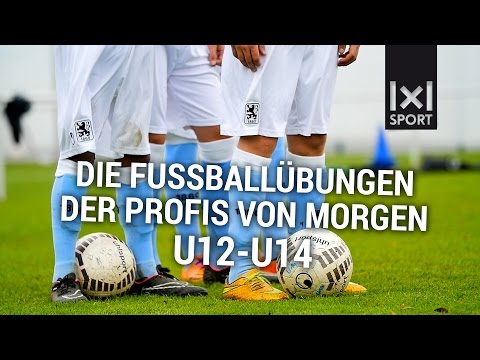 Die Fußballübungen der Profis von morgen (TSV 1860 München) U12-U14  TRAILER