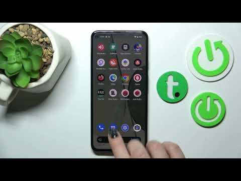 Turn On/Off Flashlight Option on GOOGLE Pixel 5a - Quick Settings Menu Modes