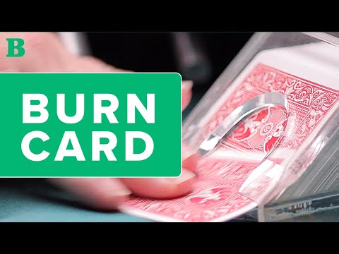 The Burn Card in Blackjack: What Do You Do About It?