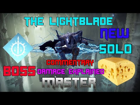 Master Nightfall The Lightblade Gathering Storm Boss Cheese Commentary Explained Damage Solo