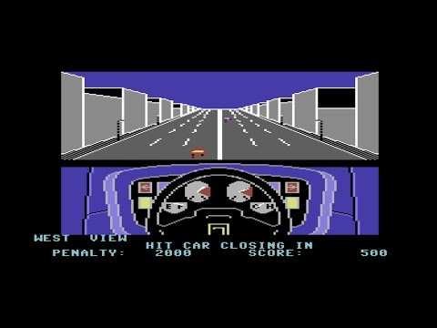 Lukozer Retro Game Review 228 - Turbo Esprit - Commodore 64