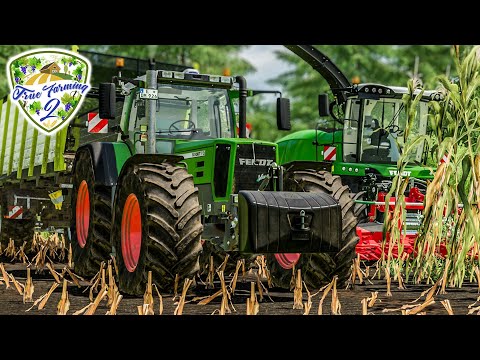 True Farming 2 #301 - Es wird GEHÄCKSELT! Fendt KATANA 650 im GPS und MAIS - Farming Simulator 22