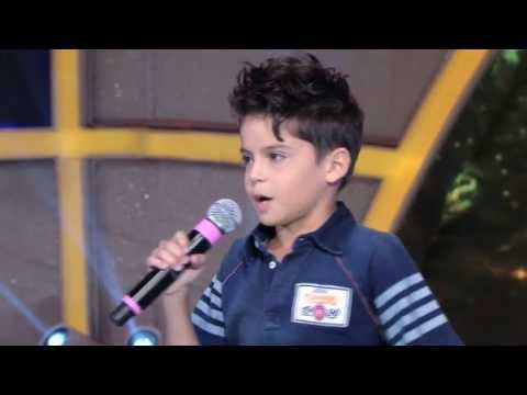 Programa Raul Gil - Alexandre Nunes (Pássaro de fogo) - jovens talentos #JT2013