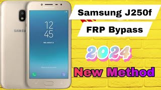 Samsung J250f FRP Bypass 2024 || New Method
