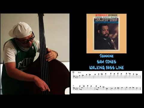 No.18 Walking Bass Transcription  - Jeannine / Sam Jones