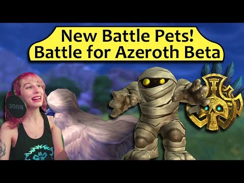 New Battle Pets! Pet Models and Movesets from the BfA Beta