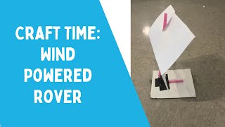 Make a Wind Powered Rover Craft Activity