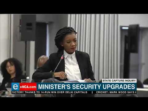 Minister's security upgrades
