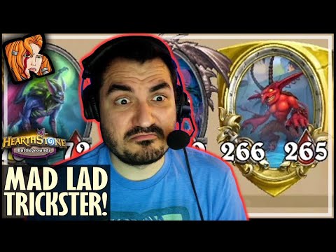MY BIGGEST TRICKSTER EVER! - Hearthstone Battlegrounds